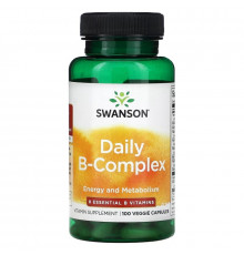 Swanson, Daily B-Complex, 100 Veggie Capsules