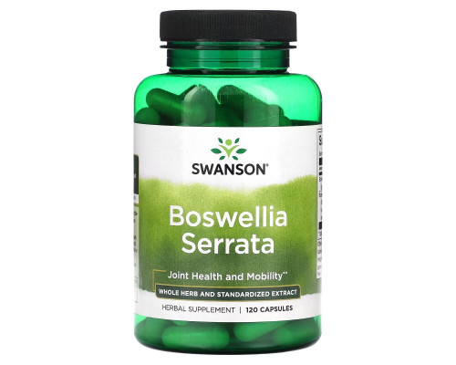 Swanson, Boswellia Serrata, 120 Capsules Swanson, Boswellia Serrata, 120 Capsules