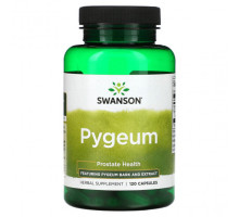 Фрукты и ягоды Swanson, Pygeum, 120 капсул