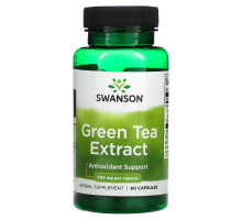 Swanson, Green Tea Extract, 500 mg, 60 Capsules