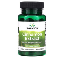 Swanson, Cinnamon Extract, 250 mg , 90 Capsules