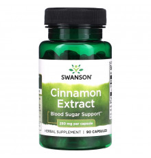 Swanson, Cinnamon Extract, 250 mg , 90 Capsules