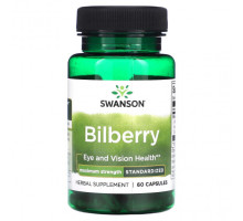 Для глаз Bilberry, 60 Capsules