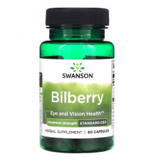 Для глаз Bilberry, 60 Capsules