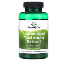 Swanson, Agaricus Blazei Mushroom Extract, 500 mg, 90 Veggie Caps