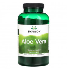 Swanson, Aloe Vera, 25 mg, 300 Softgels