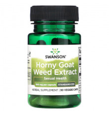 Мужское здоровье Horny Goat Weed Extract, 300 mg, 30 Veggie Caps
