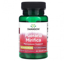Регуляция гормонального фона Pueraria Mirifica with Vitamins B6 & B12, 60 Veggie Caps