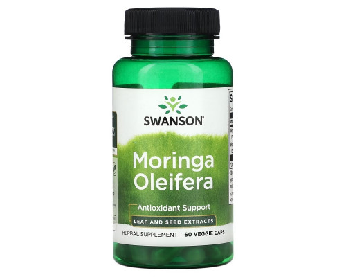 Swanson, Moringa Oleifera, 60 Veggie Caps Swanson, Moringa Oleifera, 60 Veggie Caps
