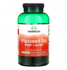 Swanson, Flaxseed Oil High Lignan, 980 mg, 200 Softgels