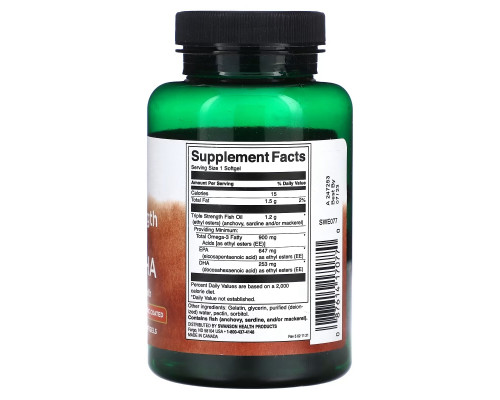 Swanson, Triple Strength Super EPA & DHA , 900 mg, 60 Softgels Swanson, Triple Strength Super EPA & DHA , 900 mg, 60 Softgels