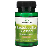 Swanson, Lactobacillus Gasseri, 3 Billion CFU, 60 Veggie Embo Caps Ap