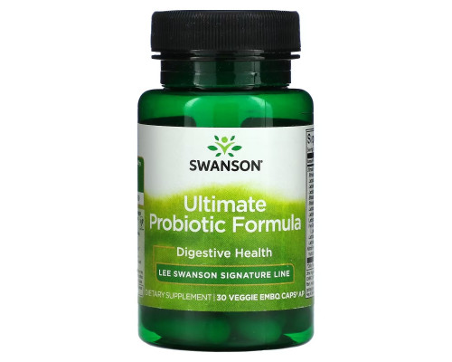 Swanson, Ultimate Probiotic Formula, 30 Veggie Embo Caps Ap Swanson, Ultimate Probiotic Formula, 30 Veggie Embo Caps Ap