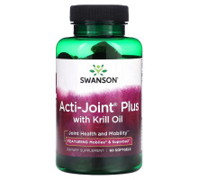 Swanson, Acti-Joint Plus with Krill Oil, 60 Softgels