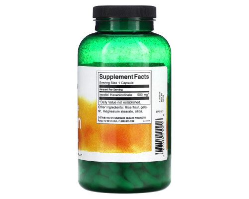 Swanson, Flush Free Niacin, 500 mg, 240 Capsules Swanson, Flush Free Niacin, 500 mg, 240 Capsules