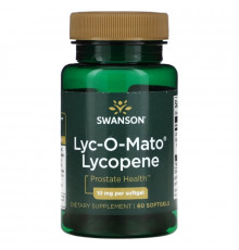 Swanson, Lyc-O-Mato Lycopene, 10 mg, 60 Softgels