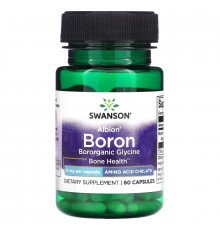 Swanson, Albion, Boron, 6 mg, 60 Capsules
