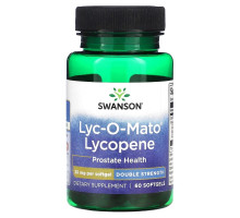 Swanson, Lyco-O-Mato, Lycopene, Double Strength, 20 mg, 60 Softgels