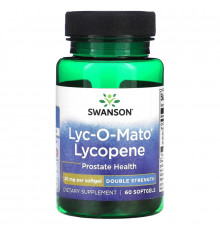 Swanson, Lyco-O-Mato, Lycopene, Double Strength, 20 mg, 60 Softgels