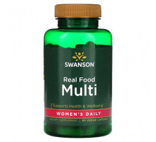 Витаминно-минеральные комплексы Real Food Multi, Women's Daily, 90 Veggie Capsules