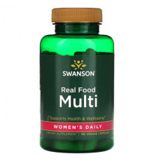 Витаминно-минеральные комплексы Real Food Multi, Women's Daily, 90 Veggie Capsules