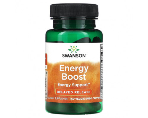 Растительные экстракты и настойки Energy Boost, 60 Veggie EMBO Caps Растительные экстракты и настойки Energy Boost, 60 Veggie EMBO Caps