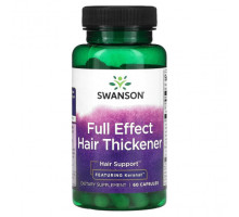 Для здоровья кожи Swanson, Утолщение для волос с полным эффектом, 60 капсул