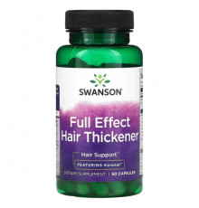 Для здоровья кожи Swanson, Утолщение для волос с полным эффектом, 60 капсул