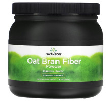 Swanson, Certified Organic Oat Bran Fiber Powder, 8 oz (227 g)