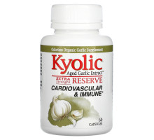 Kyolic, Aged Garlic Extract, повышенная сила действия, 60 капсул