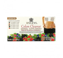 Слабительные, диуретики и средства для очищения организма Hyleys Tea, Colon Cleanse, ассорти из коллекций чая, без кофеина, 42 чайных пакетика в фольгированных пакетиках, по 1,5 г (0,05 унции)
