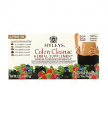 Слабительные, диуретики и средства для очищения организма Hyleys Tea, Colon Cleanse, ассорти из коллекций чая, без кофеина, 42 чайных пакетика в фольгированных пакетиках, по 1,5 г (0,05 унции)