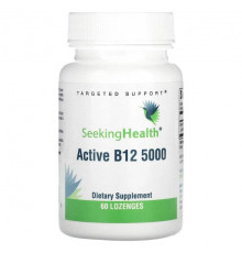 Витамины группы B Seeking Health, Acitve B12 5000`` 60 пастилок