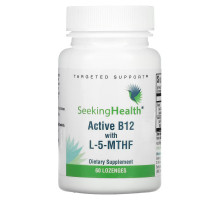 Seeking Health, Active B12 With L-5-MTHF, 60 Lozenges