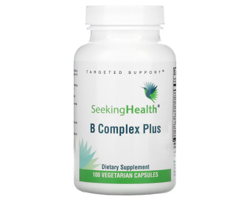 Seeking Health, B Complex Plus, 100 Vegetarian Capsules Seeking Health, B Complex Plus, 100 Vegetarian Capsules