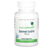 Коэнзим Q10 Seeking Health, Optimal CoQ10, 100 мг, 60 вегетарианских капсул