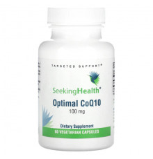 Коэнзим Q10 Seeking Health, Optimal CoQ10, 100 мг, 60 вегетарианских капсул