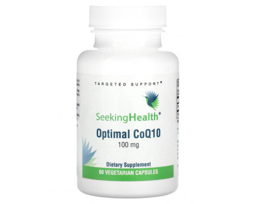 Коэнзим Q10 Seeking Health, Optimal CoQ10, 100 мг, 60 вегетарианских капсул Коэнзим Q10 Seeking Health, Optimal CoQ10, 100 мг, 60 вегетарианских капсул
