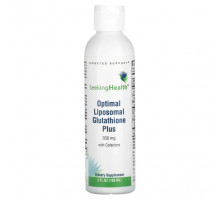 Антиоксиданты Seeking Health, Optimal Liposomal Glutathione Plus, 350 мг, 150 мл (5 жидк. Унций)