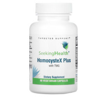Seeking Health, HomocysteX Plus with TMG, 60 Vegetarian Capsules