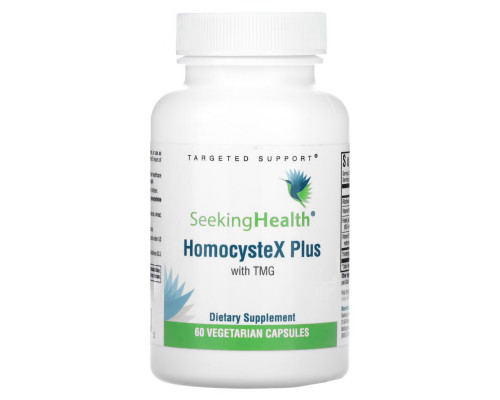 Seeking Health, HomocysteX Plus with TMG, 60 Vegetarian Capsules Seeking Health, HomocysteX Plus with TMG, 60 Vegetarian Capsules