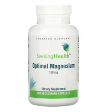 Seeking Health, Optimal Magnesium, 150 mg, 100 Vegetarian Capsules