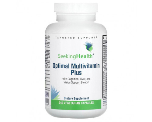 Витаминно-минеральные комплексы Optimal Multivitamin Plus, 240 Vegetarian Capsules Витаминно-минеральные комплексы Optimal Multivitamin Plus, 240 Vegetarian Capsules