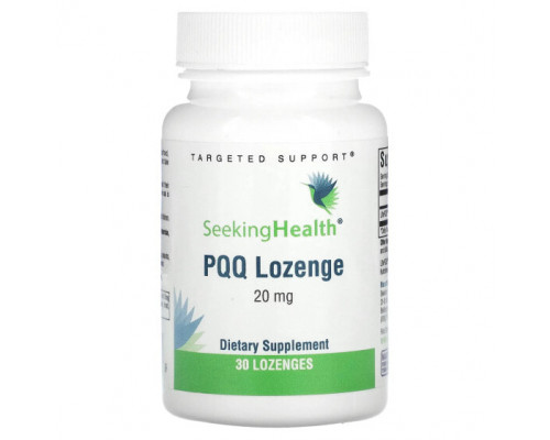 Антиоксиданты Seeking Health, PQQ пастилки, 20 мг, 30 пастилок Антиоксиданты Seeking Health, PQQ пастилки, 20 мг, 30 пастилок