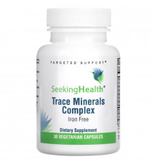 Seeking Health, Trace Minerals Complex, Iron Free, 30 Vegetarian Capsules