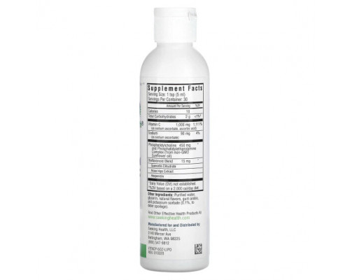 Витамин C Seeking Health, Optimal Liposomal Vitamin C Plus, 150 мл (5 жидк. Унций) Витамин C Seeking Health, Optimal Liposomal Vitamin C Plus, 150 мл (5 жидк. Унций)