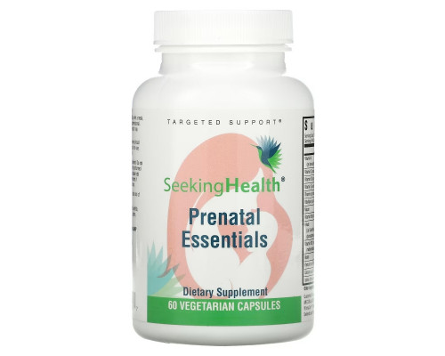 Seeking Health, Prenatal Essentials, 60 Vegetarian Capsules Seeking Health, Prenatal Essentials, 60 Vegetarian Capsules