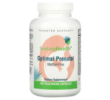 Seeking Health, Optimal Prenatal, Methyl-Free, 180 Vegetarian Capsules