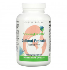 Seeking Health, Optimal Prenatal, Methyl-Free, 180 Vegetarian Capsules