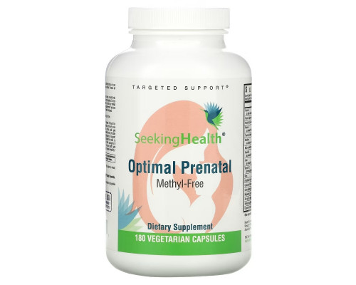 Seeking Health, Optimal Prenatal, Methyl-Free, 180 Vegetarian Capsules Seeking Health, Optimal Prenatal, Methyl-Free, 180 Vegetarian Capsules